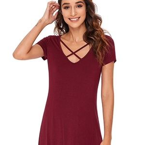 Casual T-shirt dress